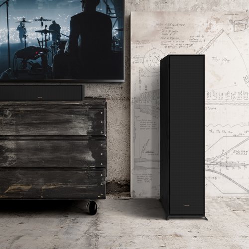 Klipsch R-800F (Black) в интерьере